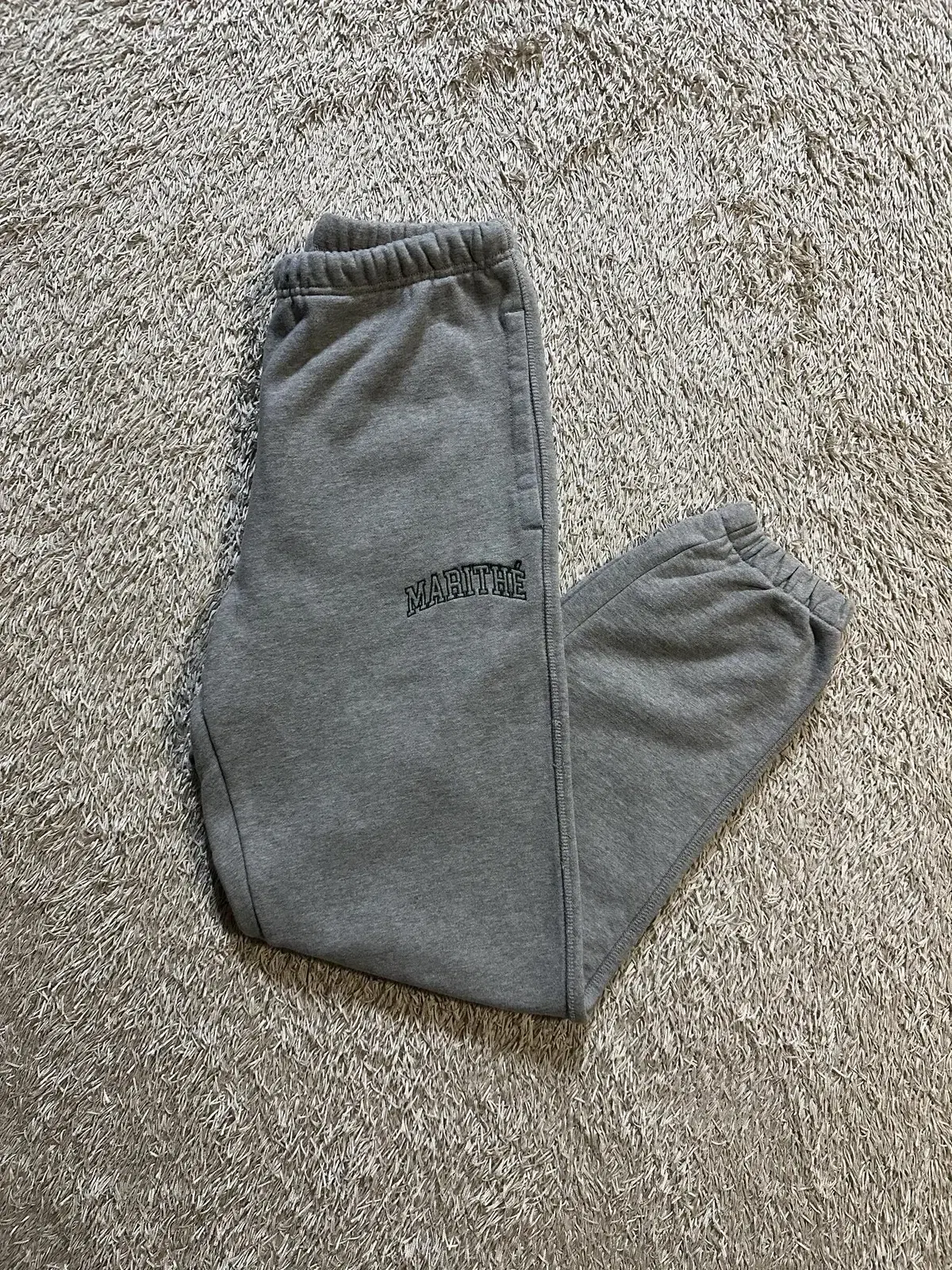 [S] Mariette Francois Jaber College Sweatpants Gray