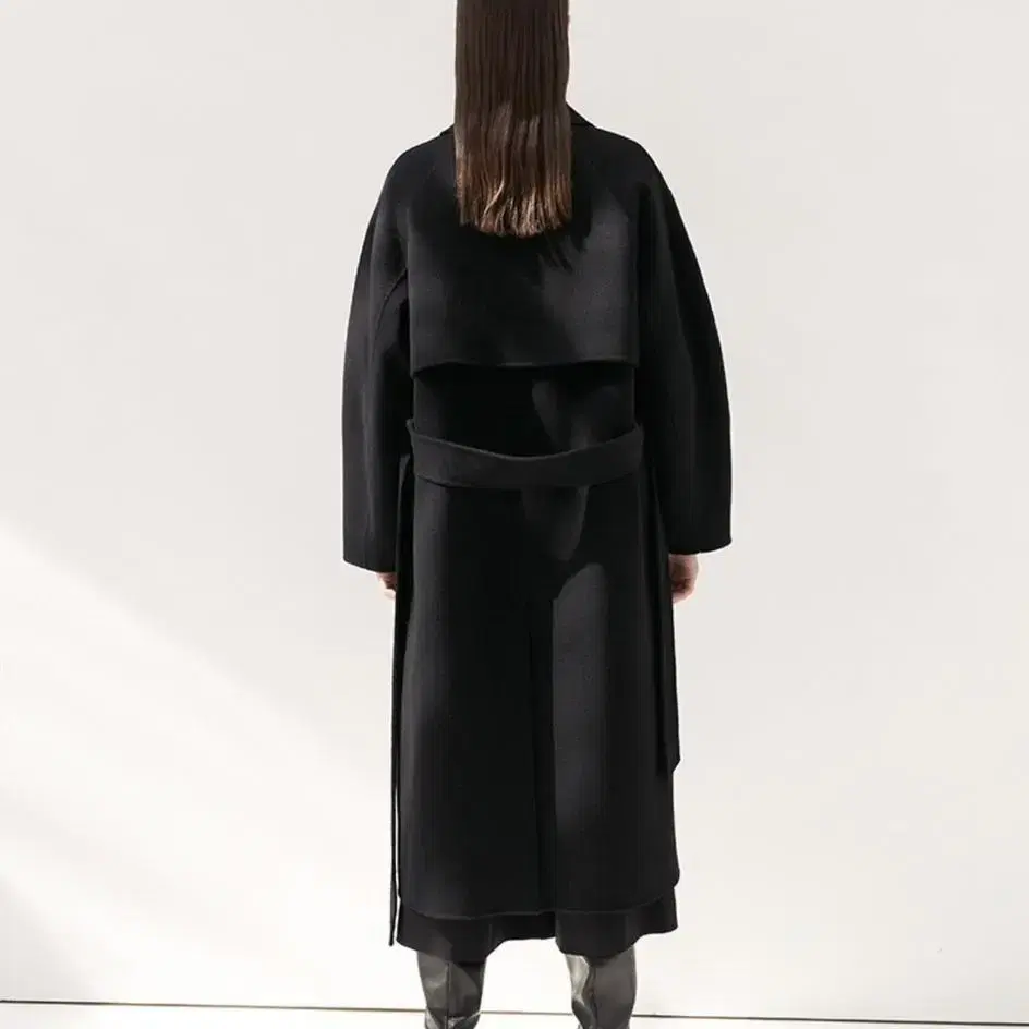 [새상품] mohan cashmere soutien coat(black,