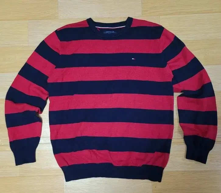 Tommy Hilfiger Striped Cotton Knit T-Shirt