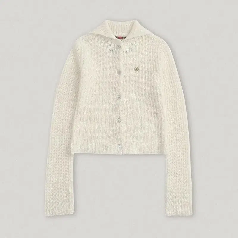 스무드무드 Leena Knit Cardigan Cream 리나 니트