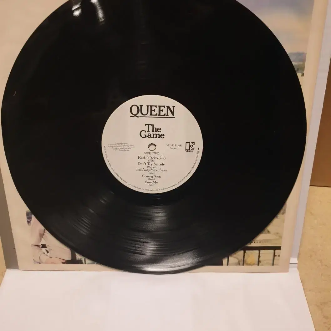 퀸 QUEEN The Game 미국 일본 초판 엘피 LP 2장 셋트