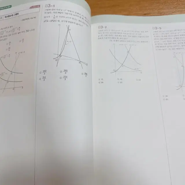 메가스터디 Final 문제특강 수학영역 : 수1, 수2 빈출유형