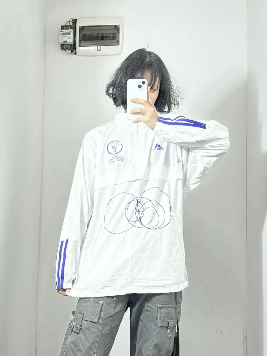 Adidas White 2002 Fifa Anorak 2Xl