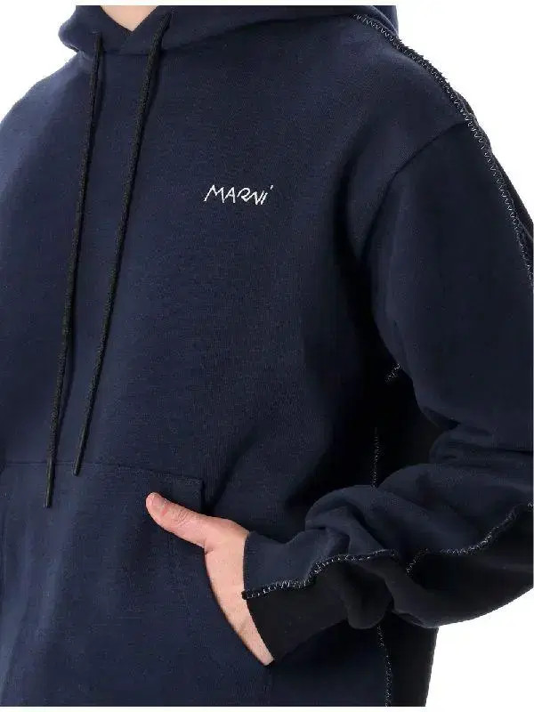 Marni Double-Sided Stitched Hoodie