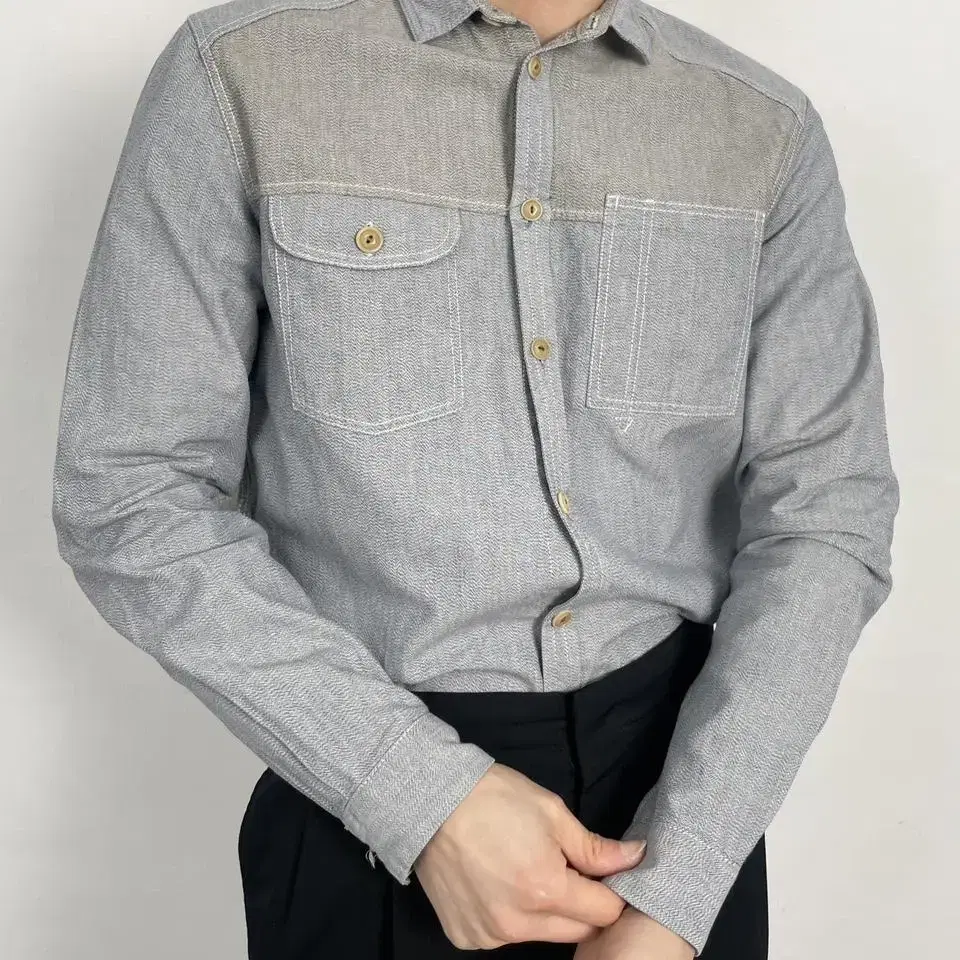 paul smith r.newbold work shirt