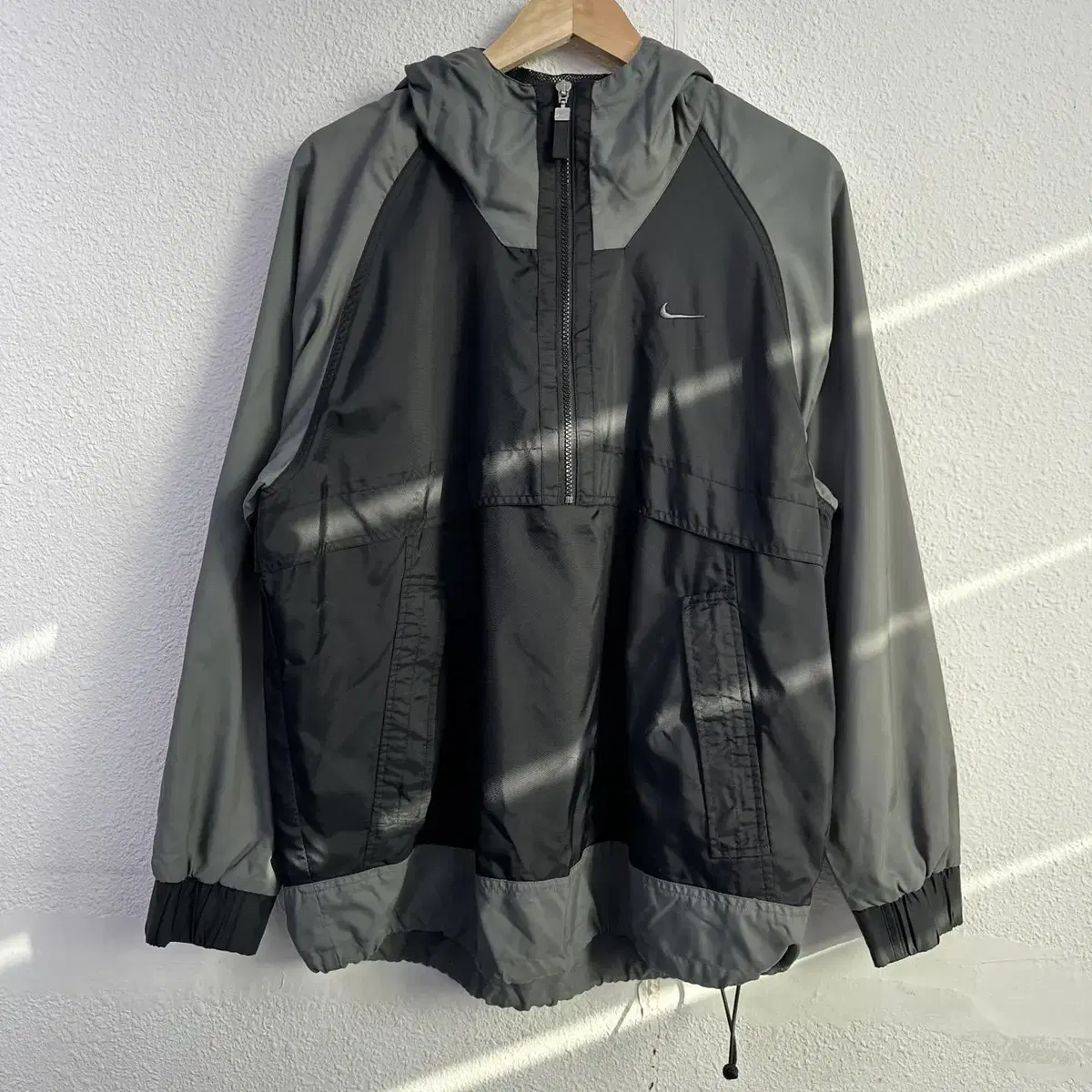 [100] Nike 90s Vintage Anorak Pullover Windbreaker 7517