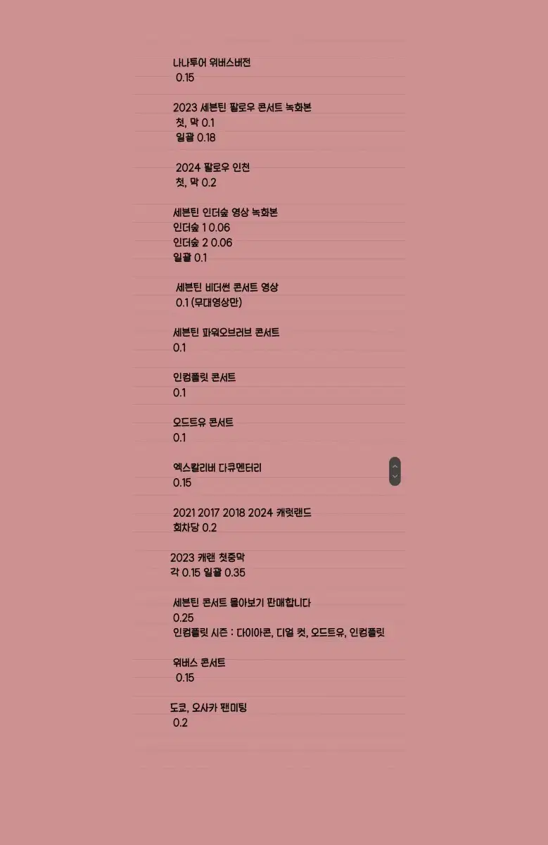 Nayeon Tour in the Forest 1 2 weverse version sell recording extract