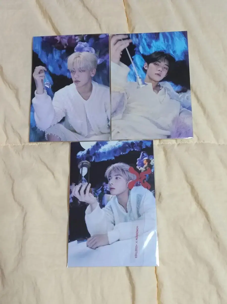 txt soobin, yeonjun, taehyun Nightmare Postcards