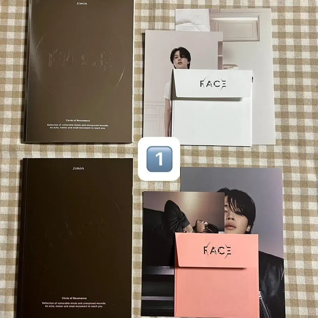 방탄 지민 솔로 face 개봉앨범 opened album