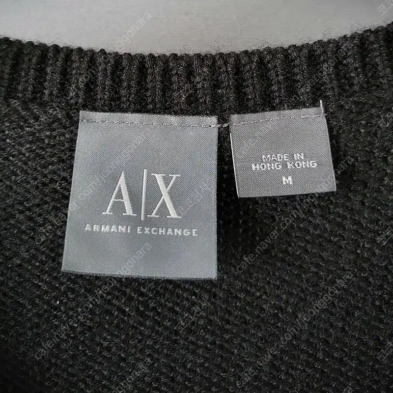 ARMANI EXCHANGE 아르마니 익스체인지 라나울 배색 니트 알마니