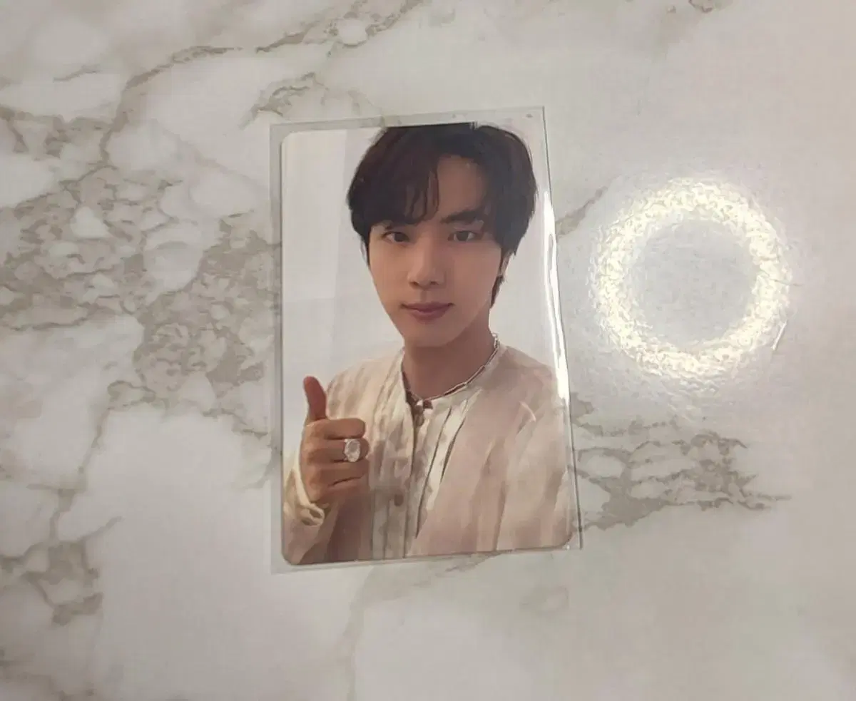 proof kim seokjin photocard wts