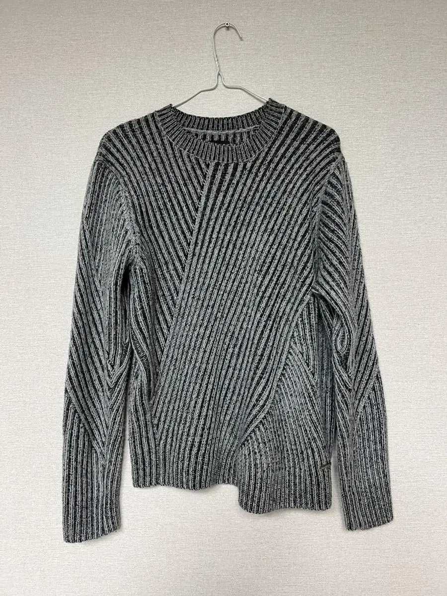 Diesel Gray Acrylic & Wool Knit