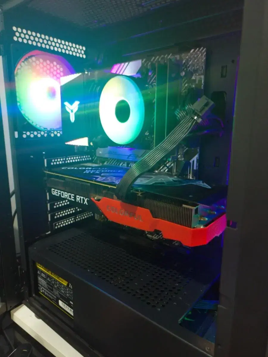 춘천 직거래)게이밍pc본체 i7 10700f  rtx3060ti 팝니다.