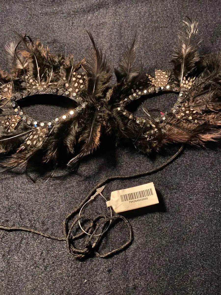 Feather Party Mask