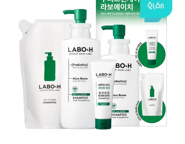 라보에이치 샴푸 400ml 400ml 112ml