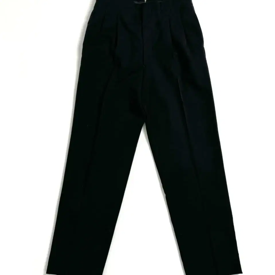 vintage black side line trouser