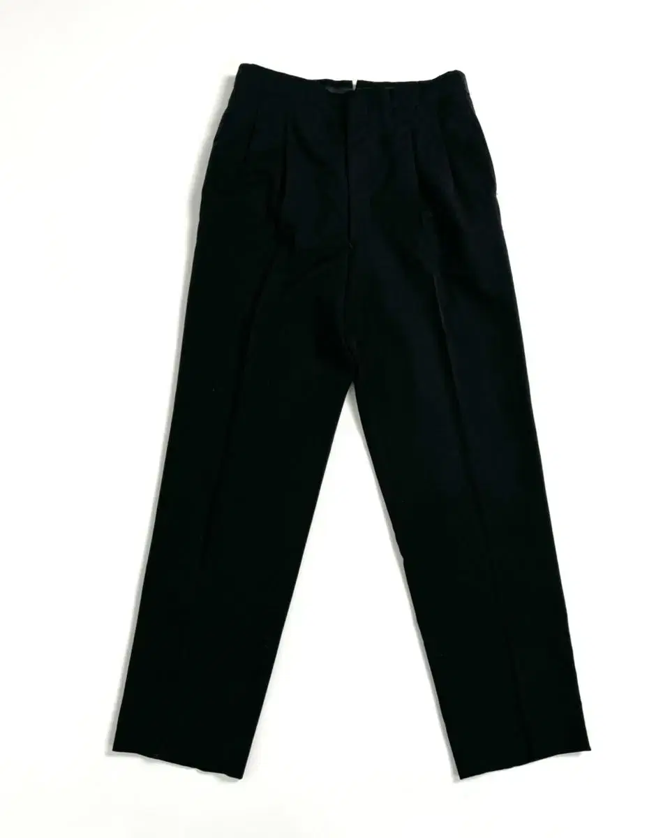 vintage black side line trouser