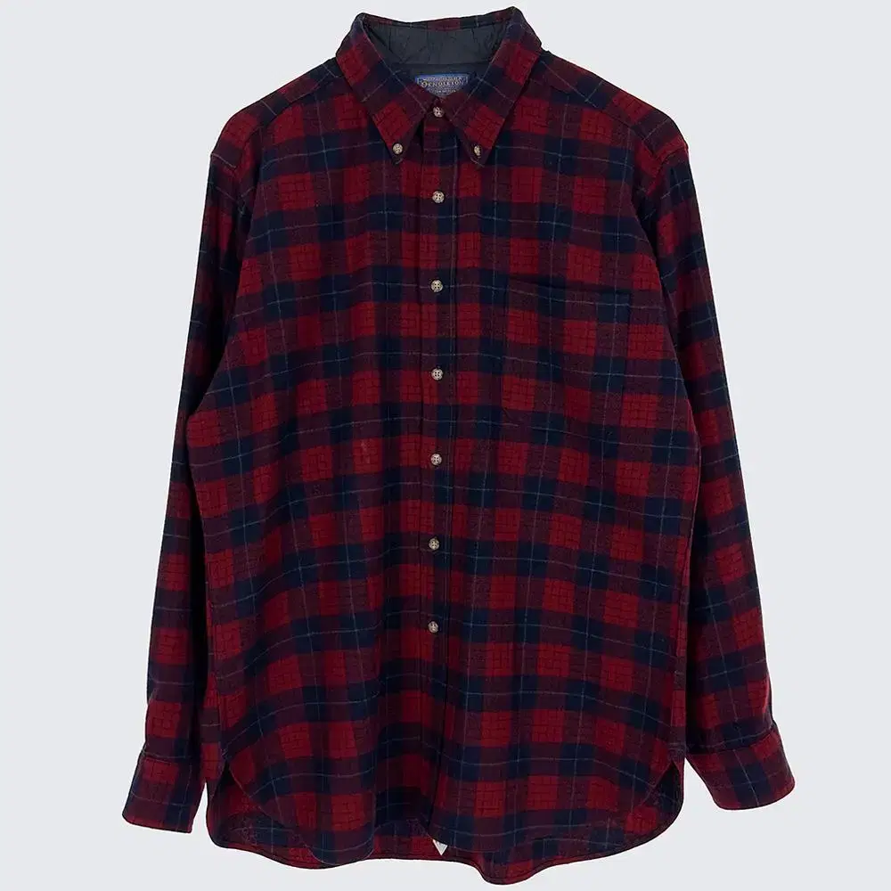 [Men's 105] Pendleton USA Check Shirt Southern Wool Vintage (18675)