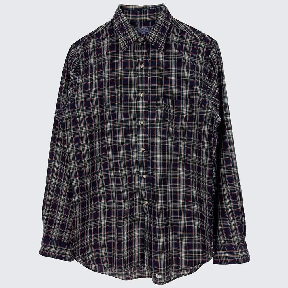 [Men's 95] Pendleton USA Check Shirt Southern Wool Vintage (18683)