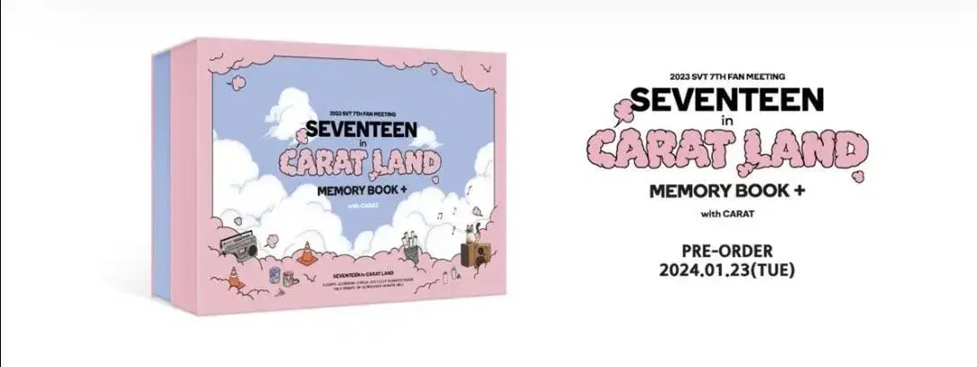 Seventeen 2023 Caratland Caran Memory Book Buncheol