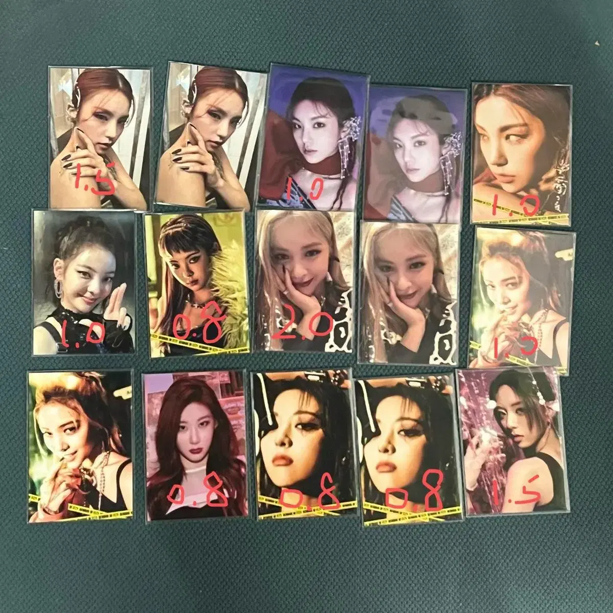 있지 itzy 일본 특전 포카