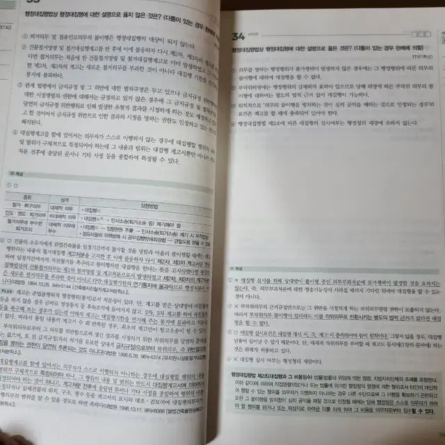 유휘운 행정법 기본서+기출, 각론서 포함