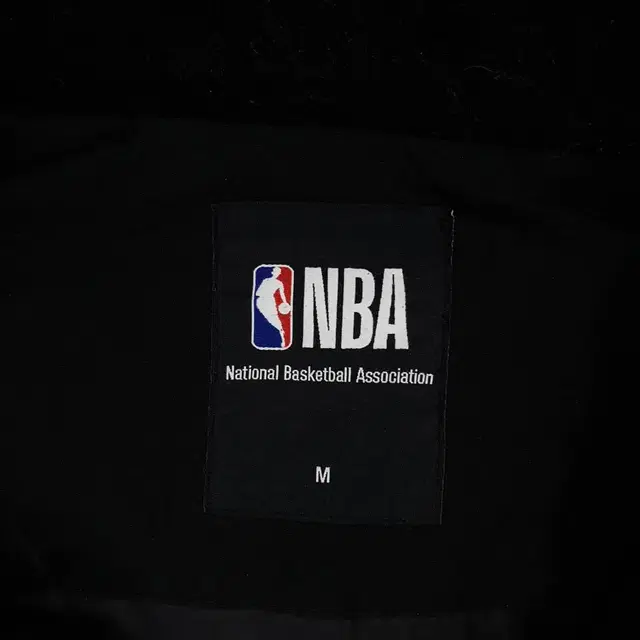 NBA 엔비에이 블랙 골든스테이트 워리어스 패치로고 오리털 덕다운 패딩