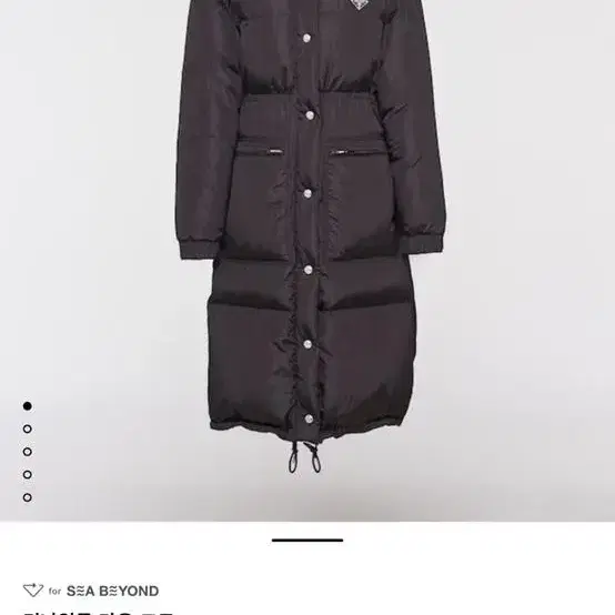 프라다 리나일론 다운 코트 사진 3