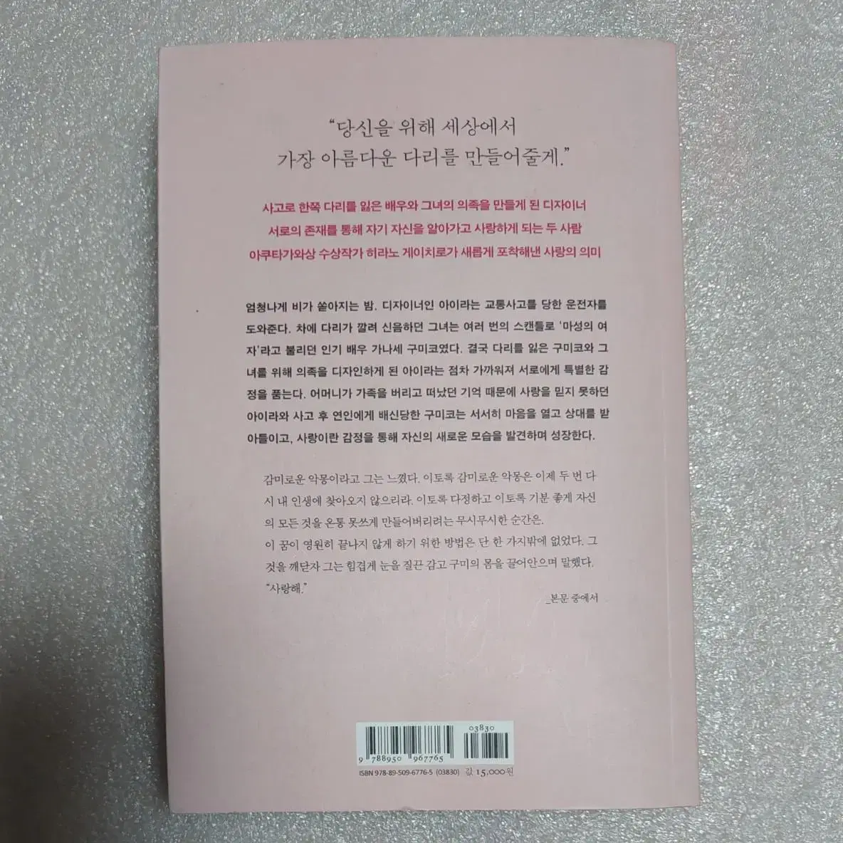 형태뿐인 사랑 히라노 게이치로 일본소설 장편소설