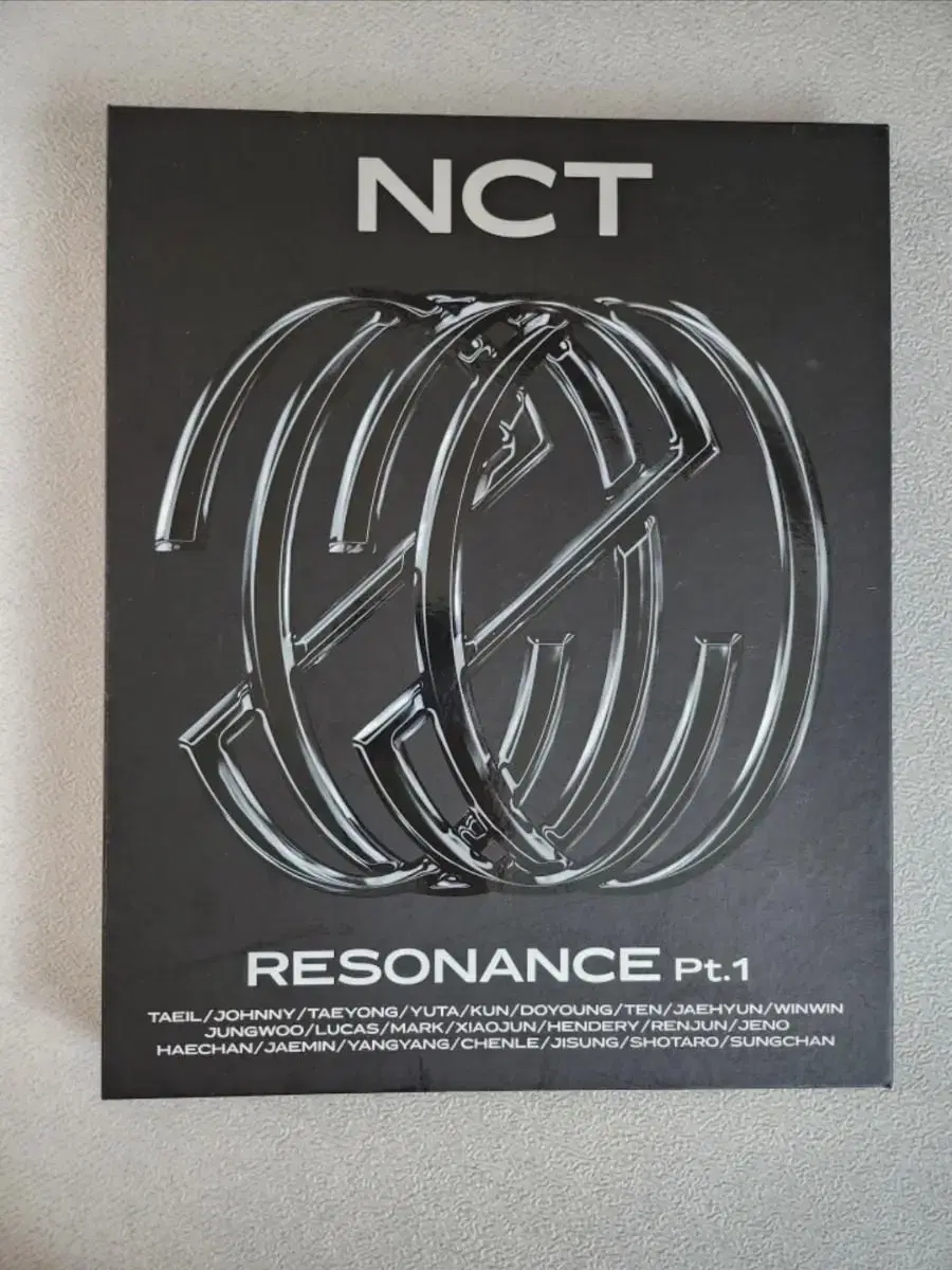 NCT2020 Resonance binder +Additional inlay + jungwoo Index