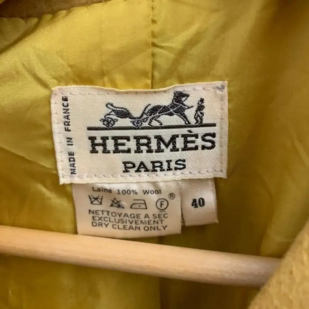 hermes 에르메스 80년대 울자켓