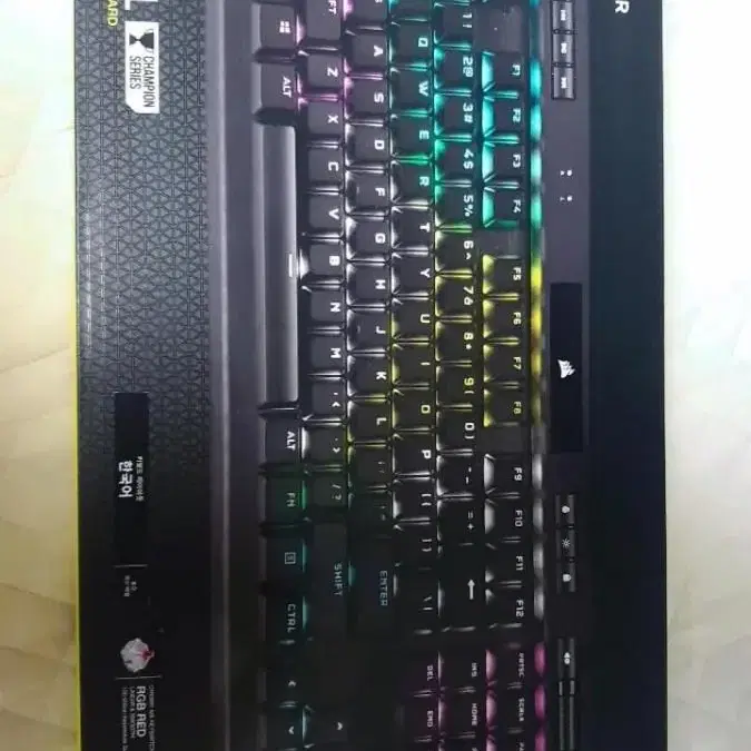 커세어 k70 tkl 챔피언 시리즈