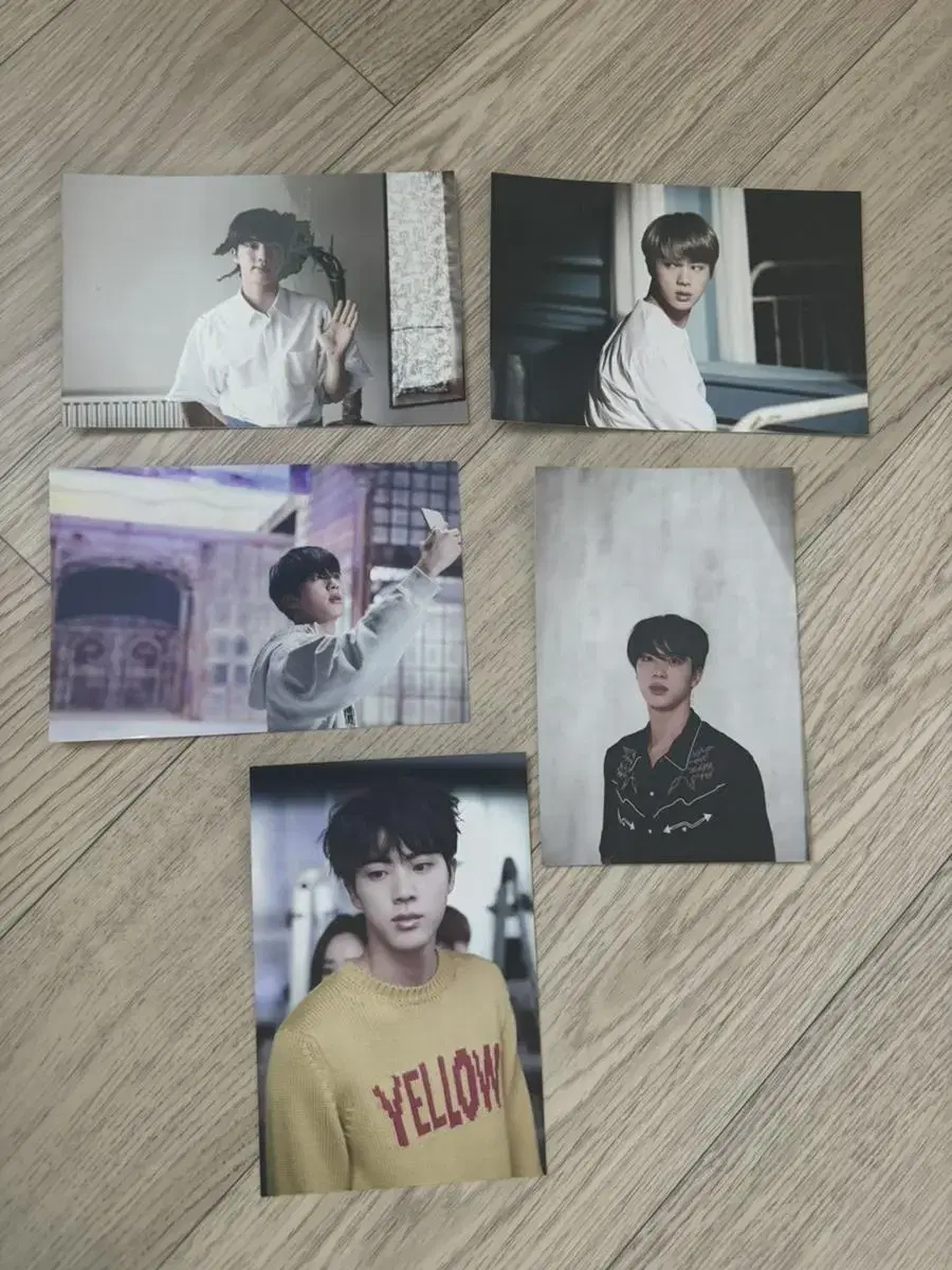 BTS jin Prints from today's exhibition.