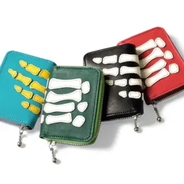 kapital THUMBS UP BONE HAND ウォレット Mサイズ KAPITAL - kapital THUMBS UP BONE HAND zip 財布 Mサイズの通販 by た