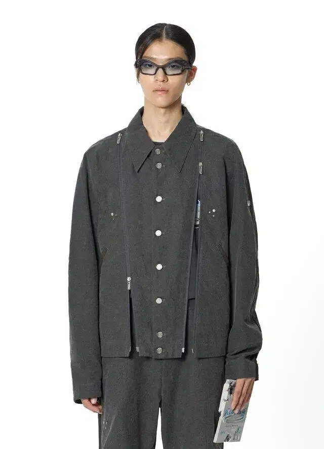 OpeningProject Black Crease Opening Jacket 1 2 3 New