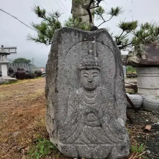 석불 불상 부처님 약사여래좌불상