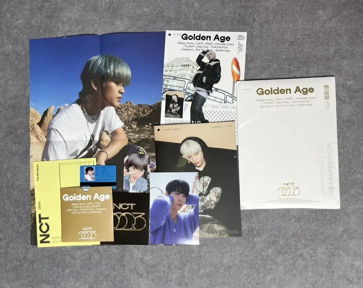 NCT Golden E.JI Collecting unsealed album wts (with photocard)