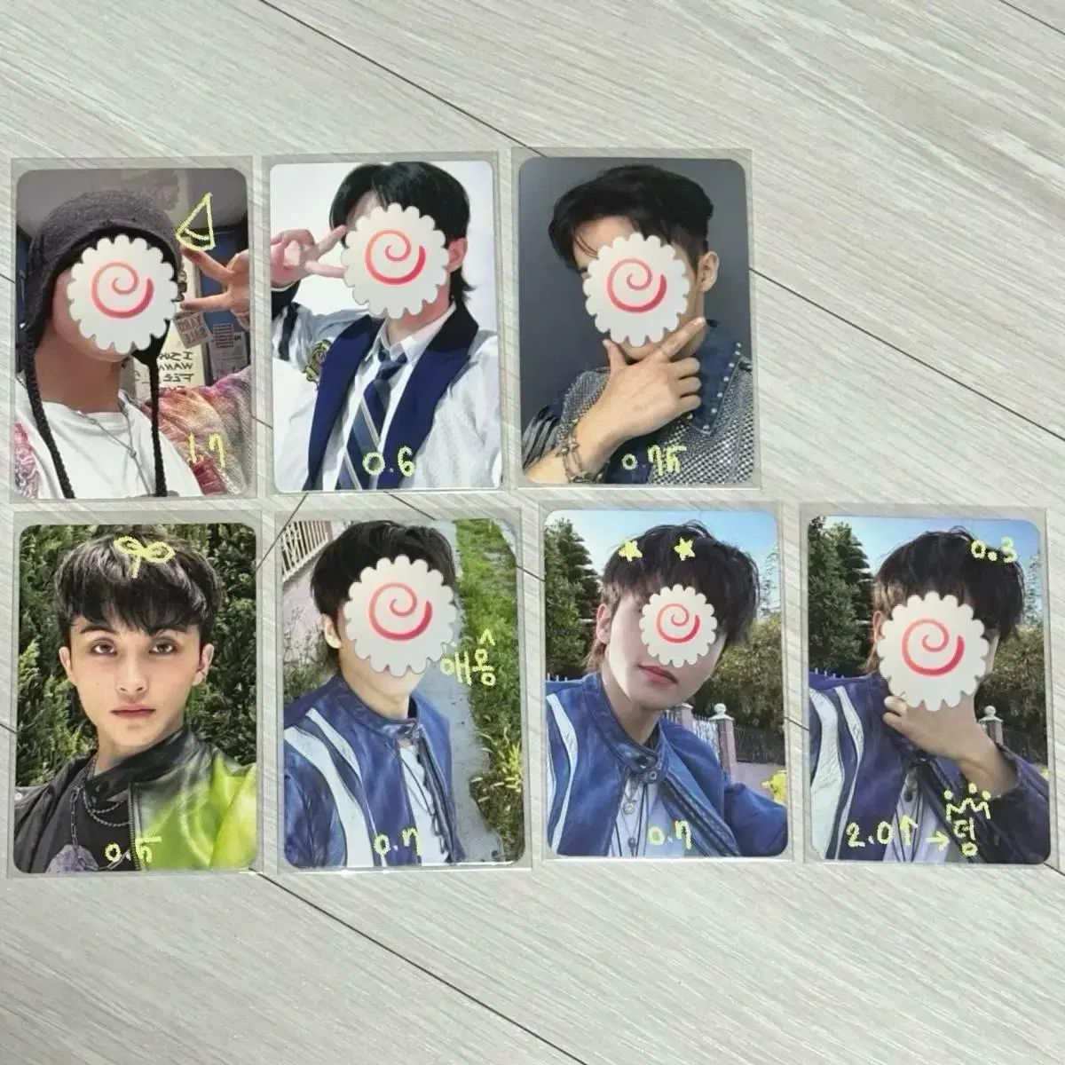 Mark ISTJ IJ photocard wts / ld unreleased photocard