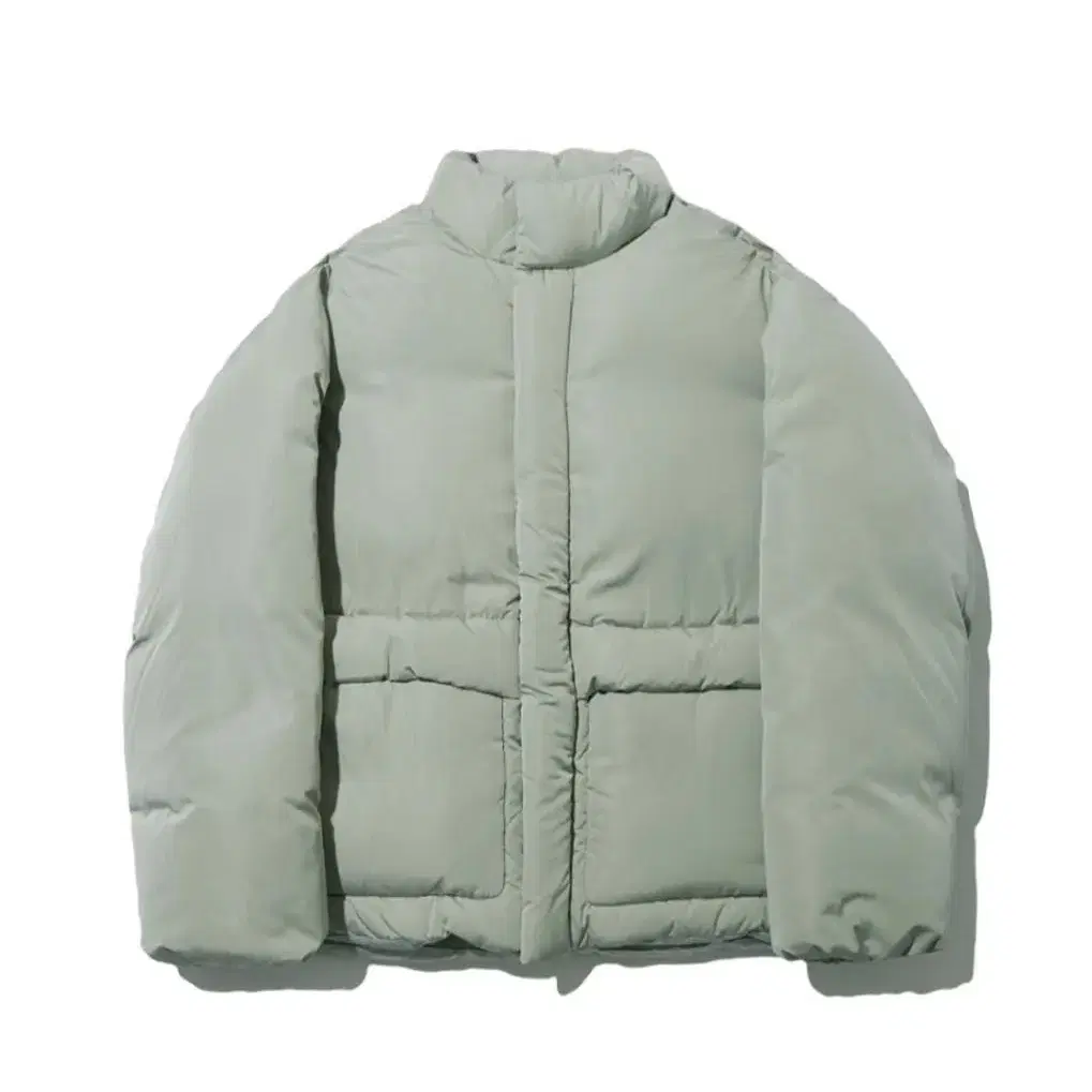 비슬로우 SHORT DOWN PARKA LIGHT GREEN