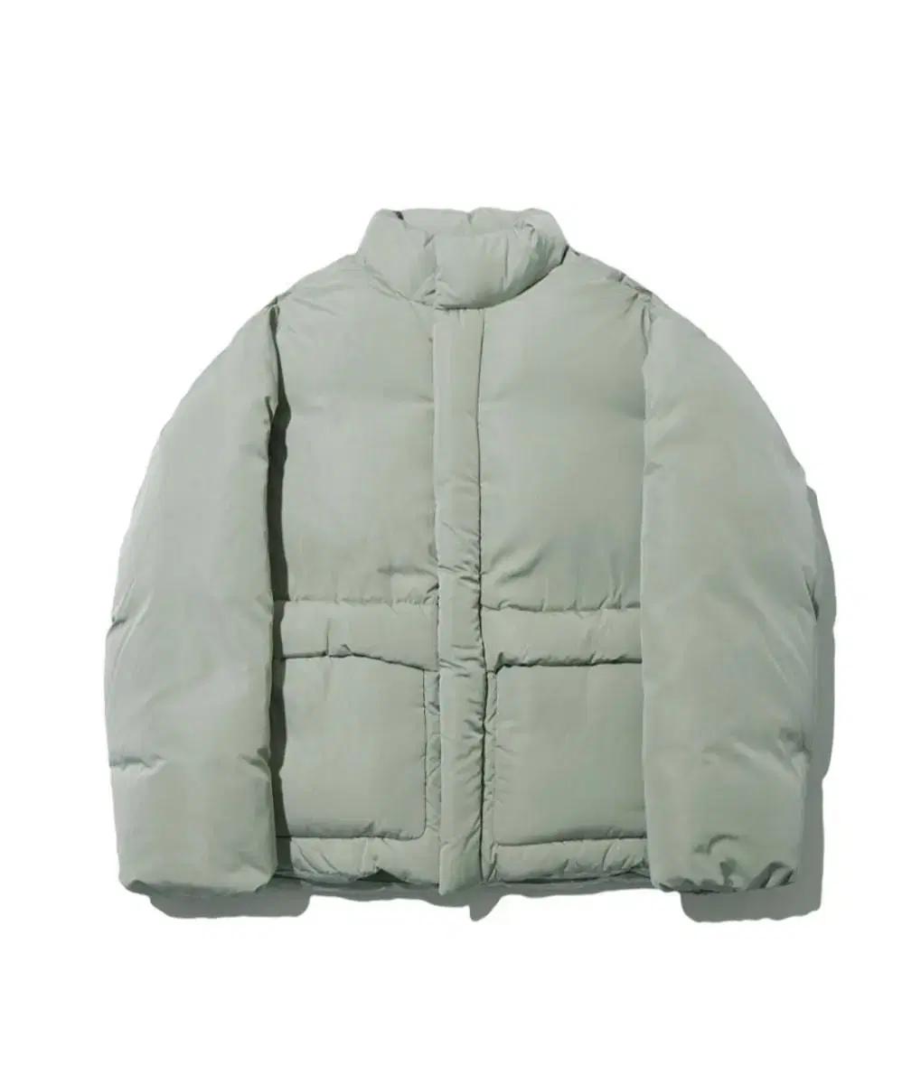 비슬로우 SHORT DOWN PARKA LIGHT GREEN