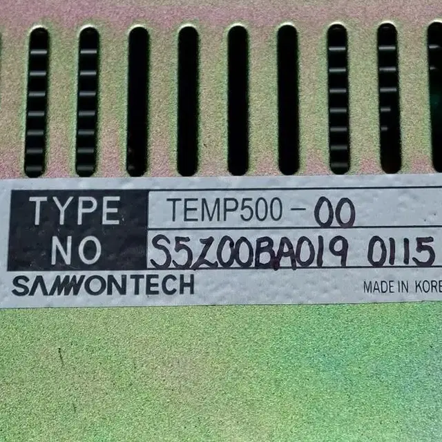 삼원테크 TEMP500 프로그래머블 온도조절계 (미사용 새상품) 재고2대