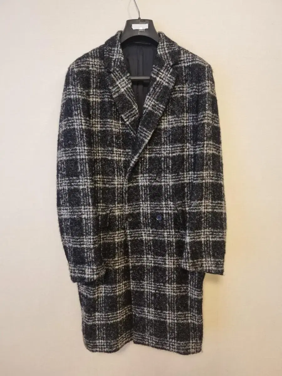 Time Homme Check Coat---Time Homme