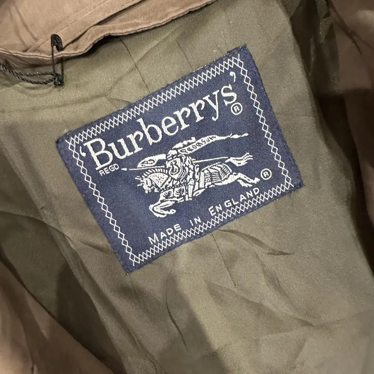 Burberry 버버리 램버스 카 코트 브라운 컬러