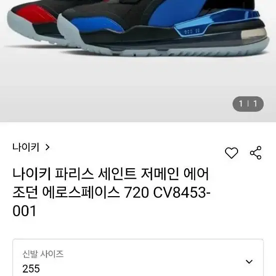 나이키 파리스 조던 270