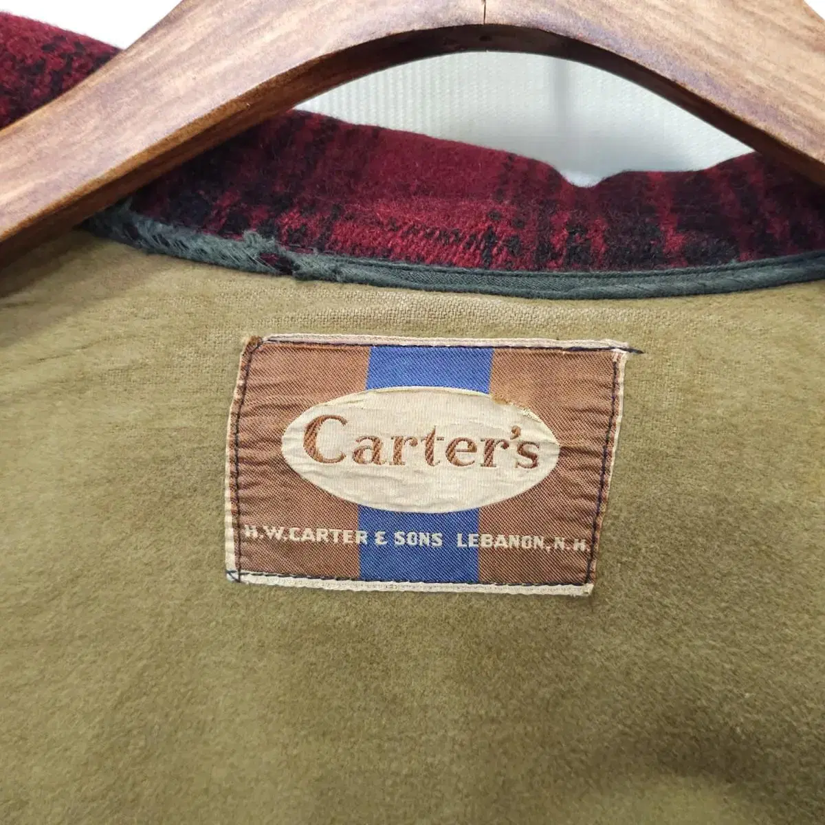 1940-50s Carters 매키노 헌팅 자켓- 95-100정도