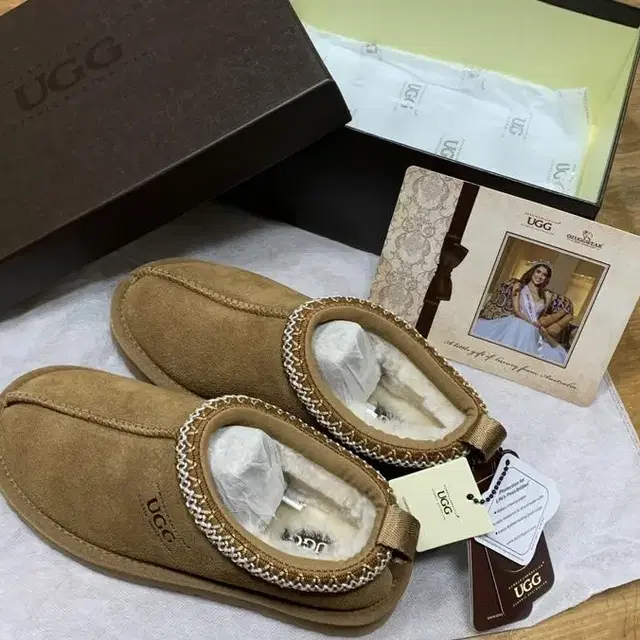 [새제품] 오즈웨어 호주 어그 시드니 체스트넛 225mm ugg