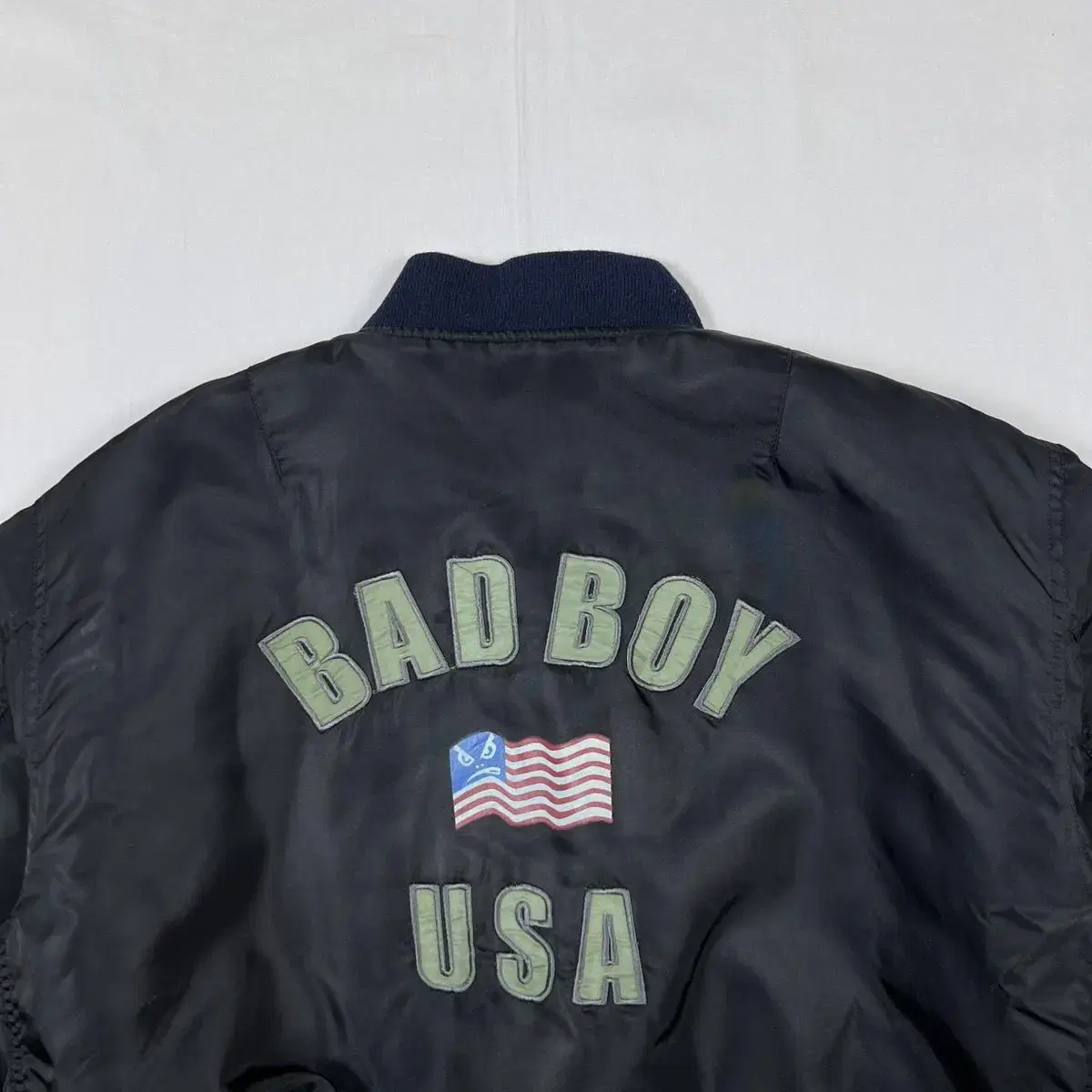 90s 배드보이 badboy 로고 ma-1 봄버 항공점퍼 자켓