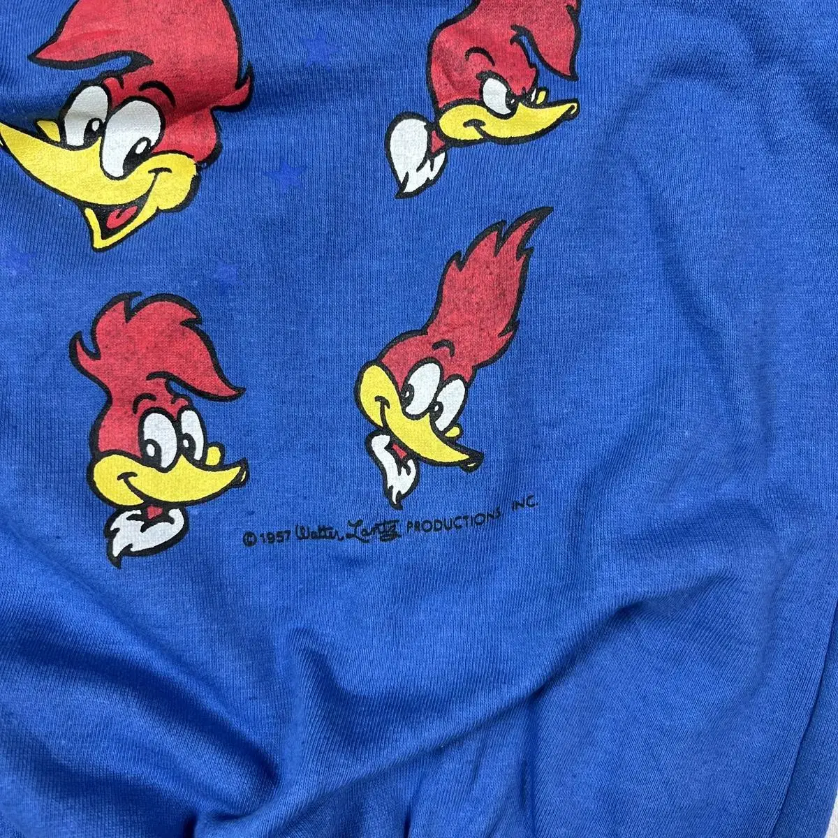 데드스탁 90s 우디우드페커 woody woodpecker 맨투맨