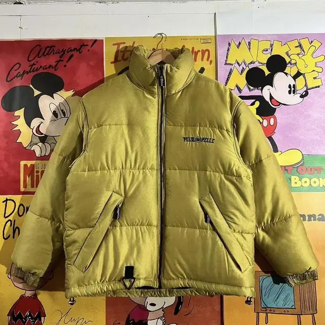 (XXL) 90s PELLE PELLE 하드쉘나일론 다운패딩점퍼