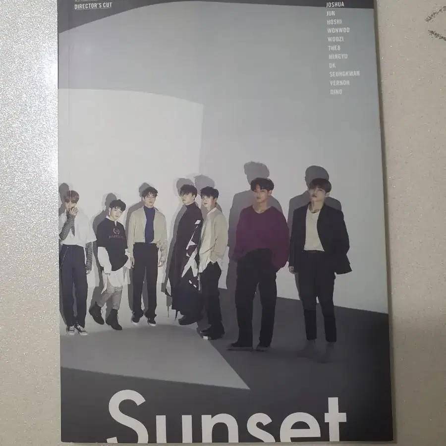 세븐틴 앨범 director's cut Sunset Ver